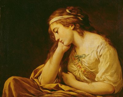 Melancholy by Louis Jean François Lagrenée